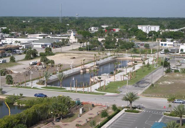 Overview of Downtown Stormwater Park